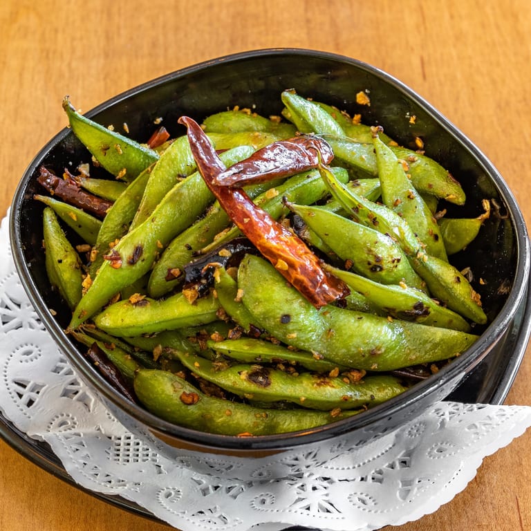 Delicious Spicy Edamame