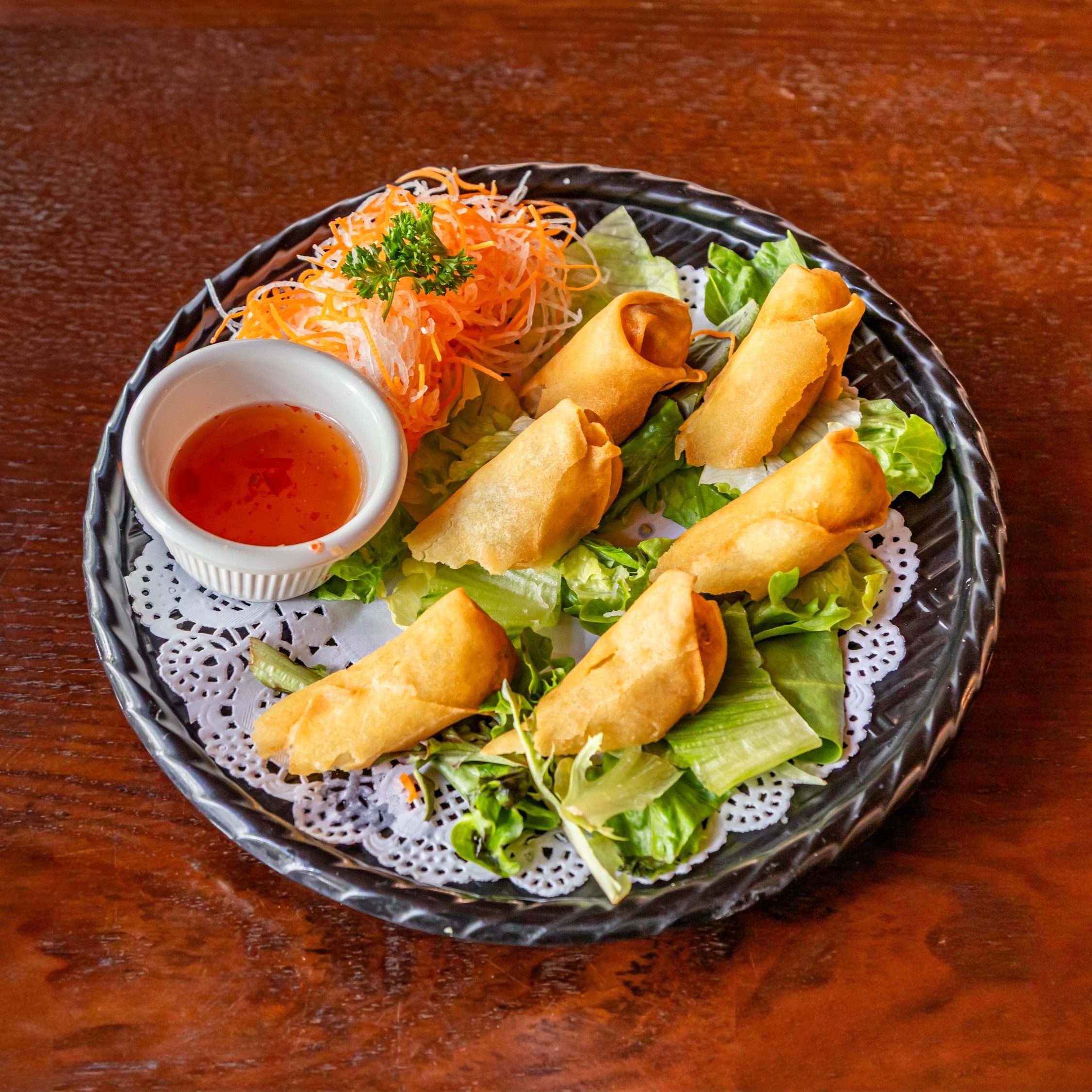 Vegetable Egg Roll.