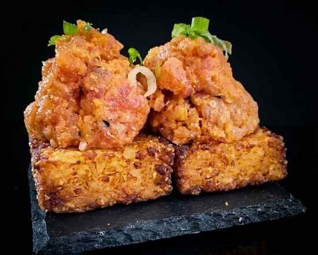 Crispy Rice Spicy Tuna.
